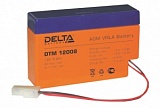 АКБ 0.8 А/ч 12 В аккумулятор Delta DTM 12008