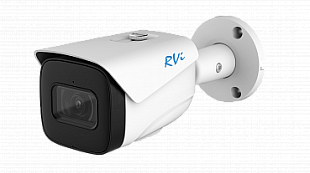 Видеокамера IP RVi-1NCT5338 (2.8) white  купольная уличная