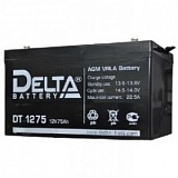 АКБ 75 А/ч 12 В аккумулятор Delta DT 1275