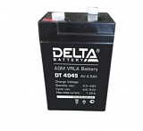 АКБ 4,5 А/ч 4 В аккумулятор Delta DT 4045 