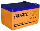 АКБ 14,6 А/ч 12 В аккумулятор Delta DTM 1215