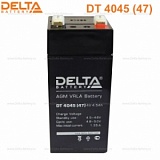 АКБ 4,5 А/ч 4 В аккумулятор Delta DT 4045(47мм)