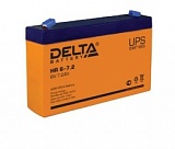 АКБ 7,2 А/ч 6 В аккумулятор Delta HR 6-7,2