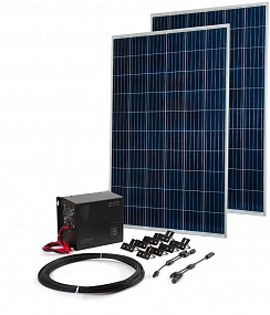 Комплект  Teplocom Solar-800 +      Солнечная панель 250Вт х 2