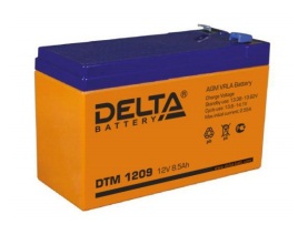 АКБ 8,5 А/ч 12 В аккумулятор  Delta DTM 1209