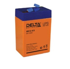 АКБ 4,5 А/ч 6 В аккумулятор Delta HR 6-4,5
