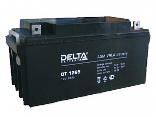 АКБ 65 А/ч 12 В аккумулятор Delta DT 1265